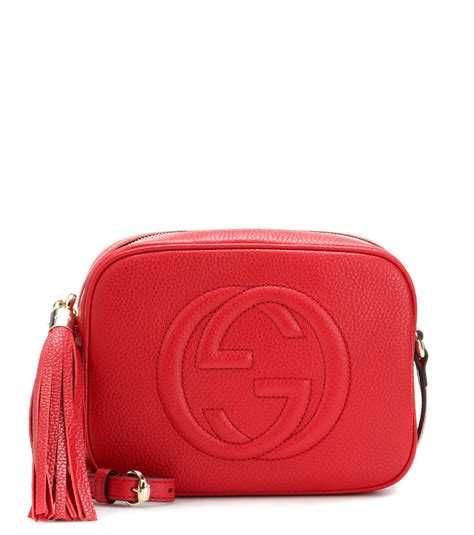 gucci soho disco bag red uk|Gucci soho disco bag used.